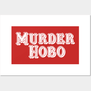 Murder Hobo (White) Posters and Art